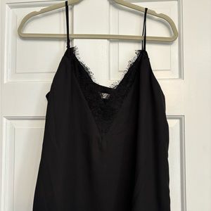 NWT Socialite Black V-Neck Cami